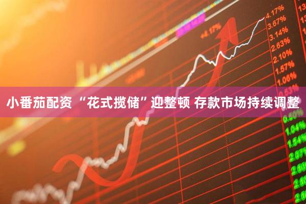 小番茄配资 “花式揽储”迎整顿 存款市场持续调整
